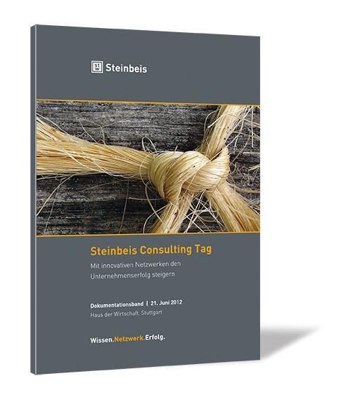 Buchcover von 'Steinbeis Consulting Tag 2012' von Steinbeis-Stiftung, mit einem Knoten aus Stroh.