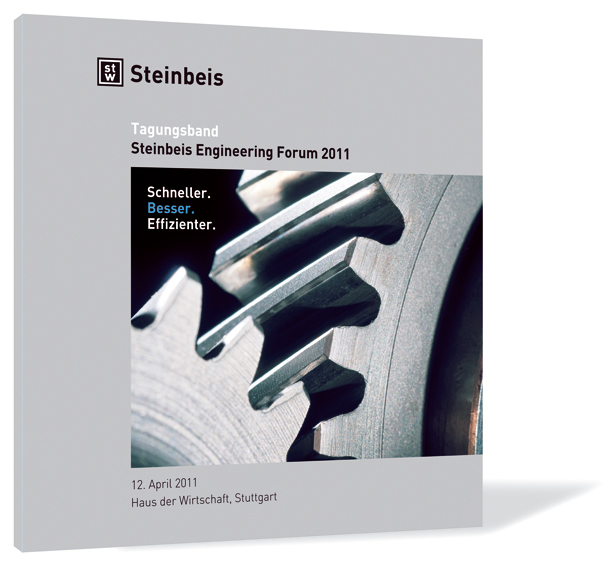 Buchcover von 'Steinbeis Engineering Tag 2011' von Steinbeis-Stiftung, mit Rädern, die ineinander greifen.