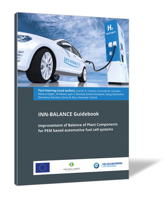 Buchcover 'INN-BALANCE Guidebook' von Paul Haering et al. Buchcover von 'INN-BALANCE Guidebook' von Paul Haering et al., mit einem Elektroauto an einer Ladestation und blauem Himmel im Hintergrund auf einem E-Book-Display.