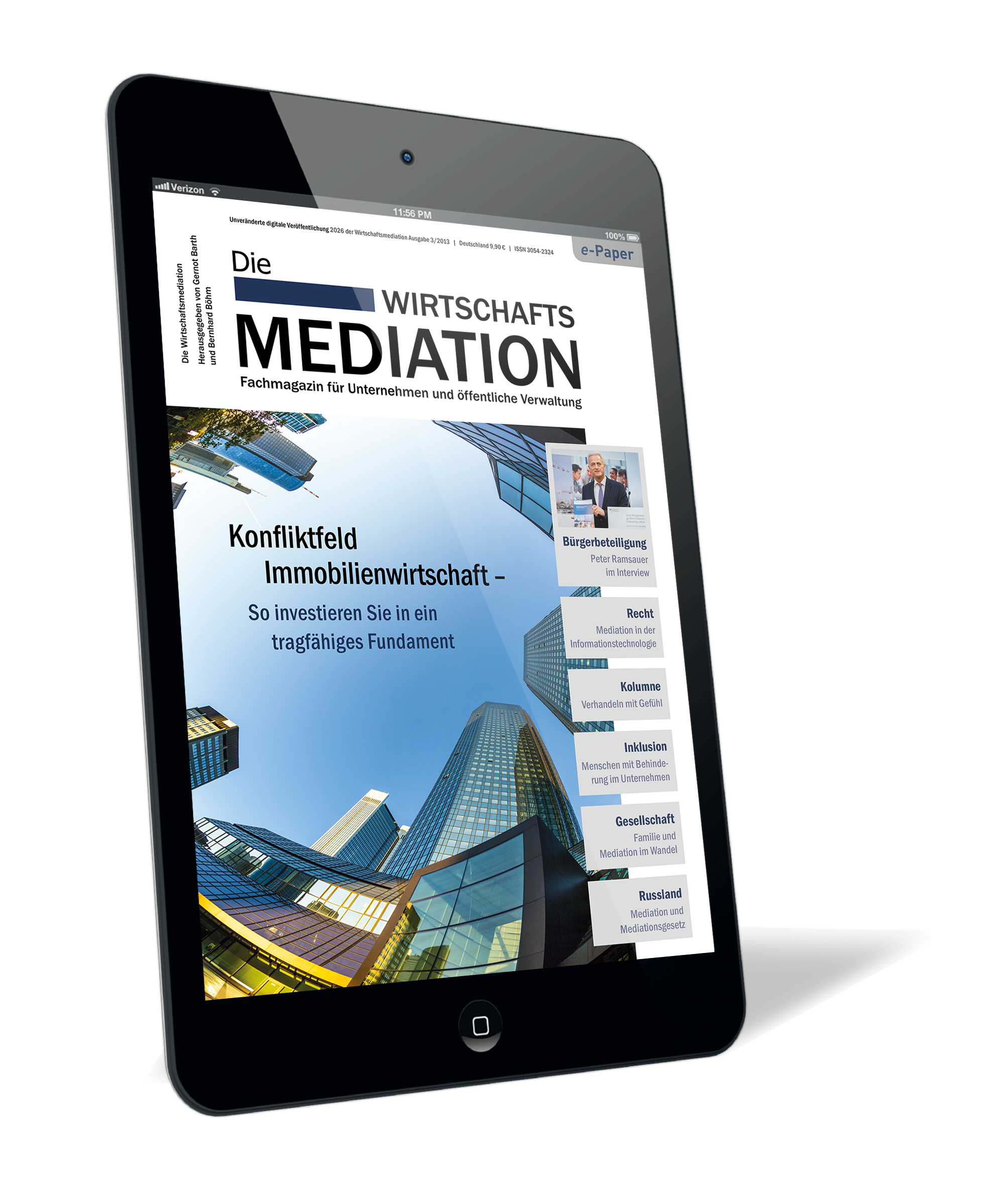 Die Wirtschaftsmediation (Ausgabe 2013/03) (E-Paper)