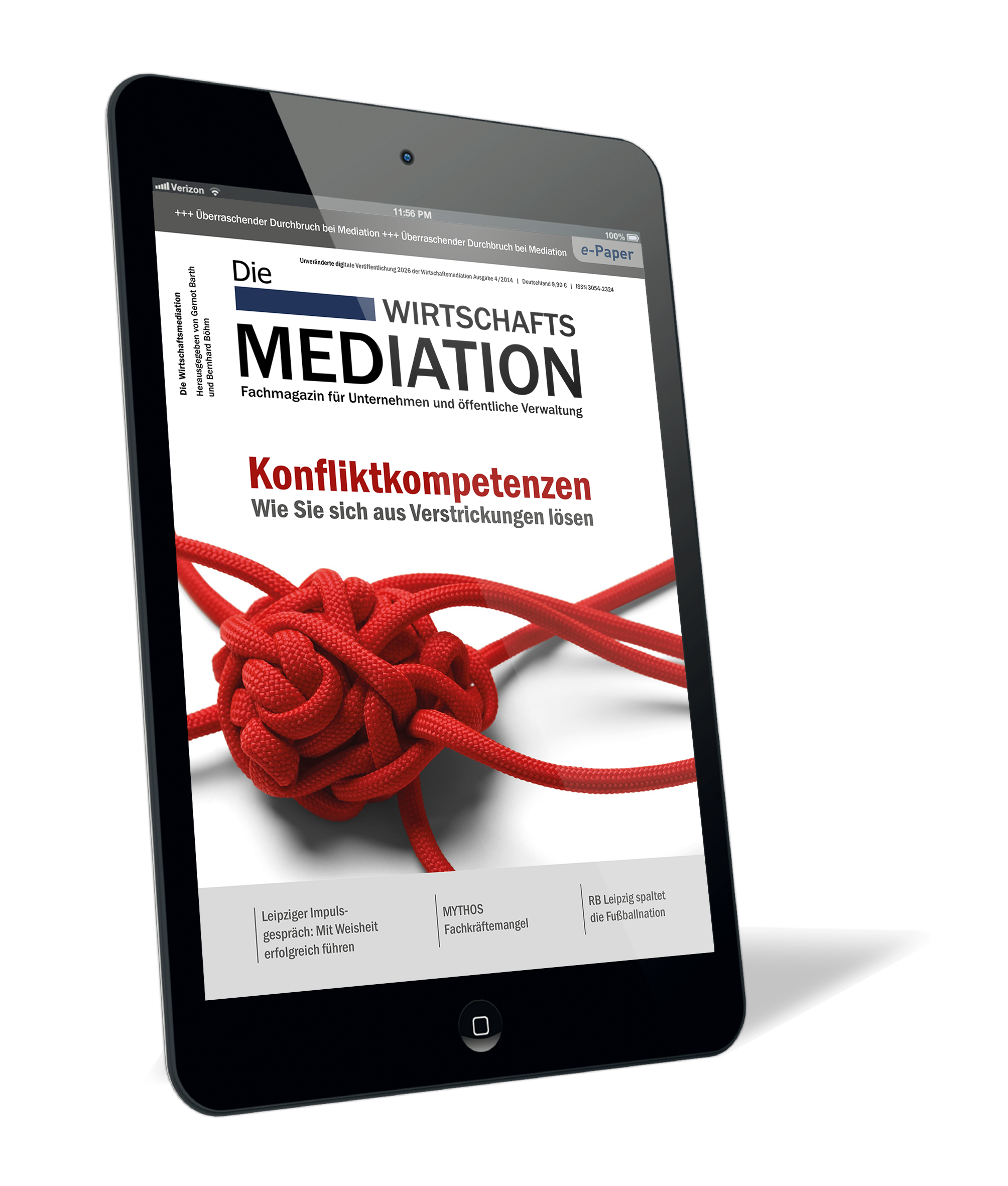 Die Wirtschaftsmediation (Ausgabe 2014/04) (E-Paper)