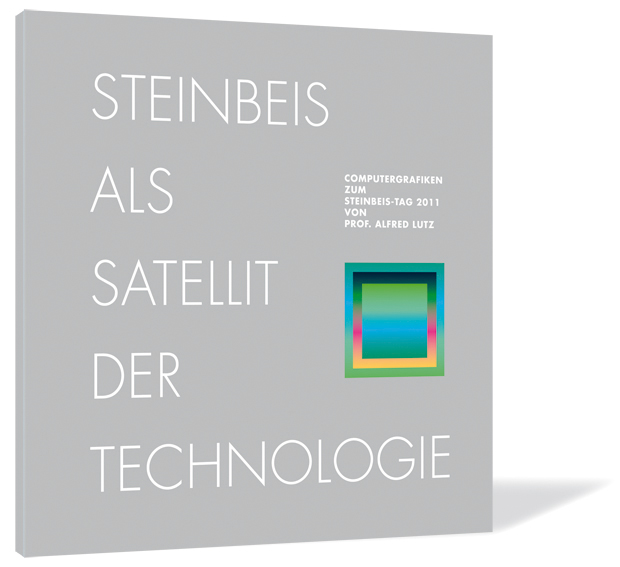 Buchcover 'Steinbeis als Satellit der Technologie' von Alfred Lutz | Steinbeis-Stiftung Buchcover von 'Steinbeis als Satellit der Technologie' von Alfred Lutz | Steinbeis-Stiftung, mit hellgrauem Hintergrund und weißer Schrift.