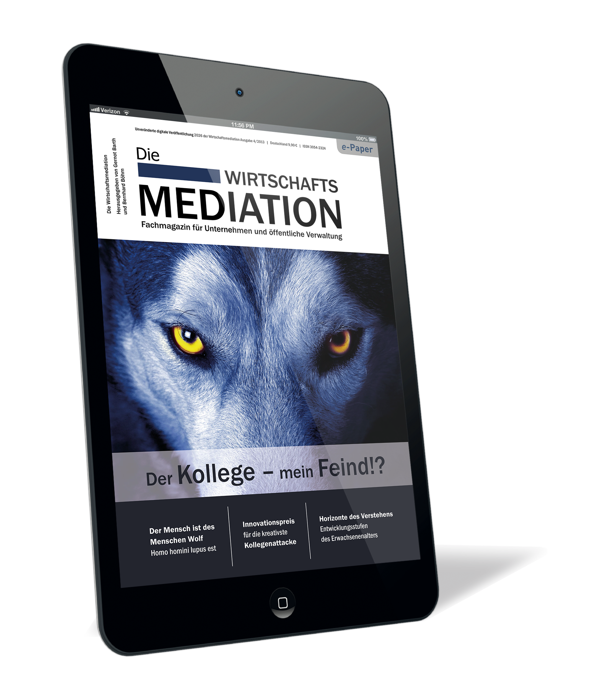 Die Wirtschaftsmediation (Ausgabe 2013/04) (E-Paper)