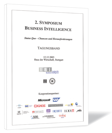 Buchcover von '2. Symposium Business Intelligence' von Andreas Seufert, Peter Lehmann, Klaus Freyburger, Thomas Becker, Monika Frey-Luxemburger (Hrsg.) mit weißem Hintergrund.