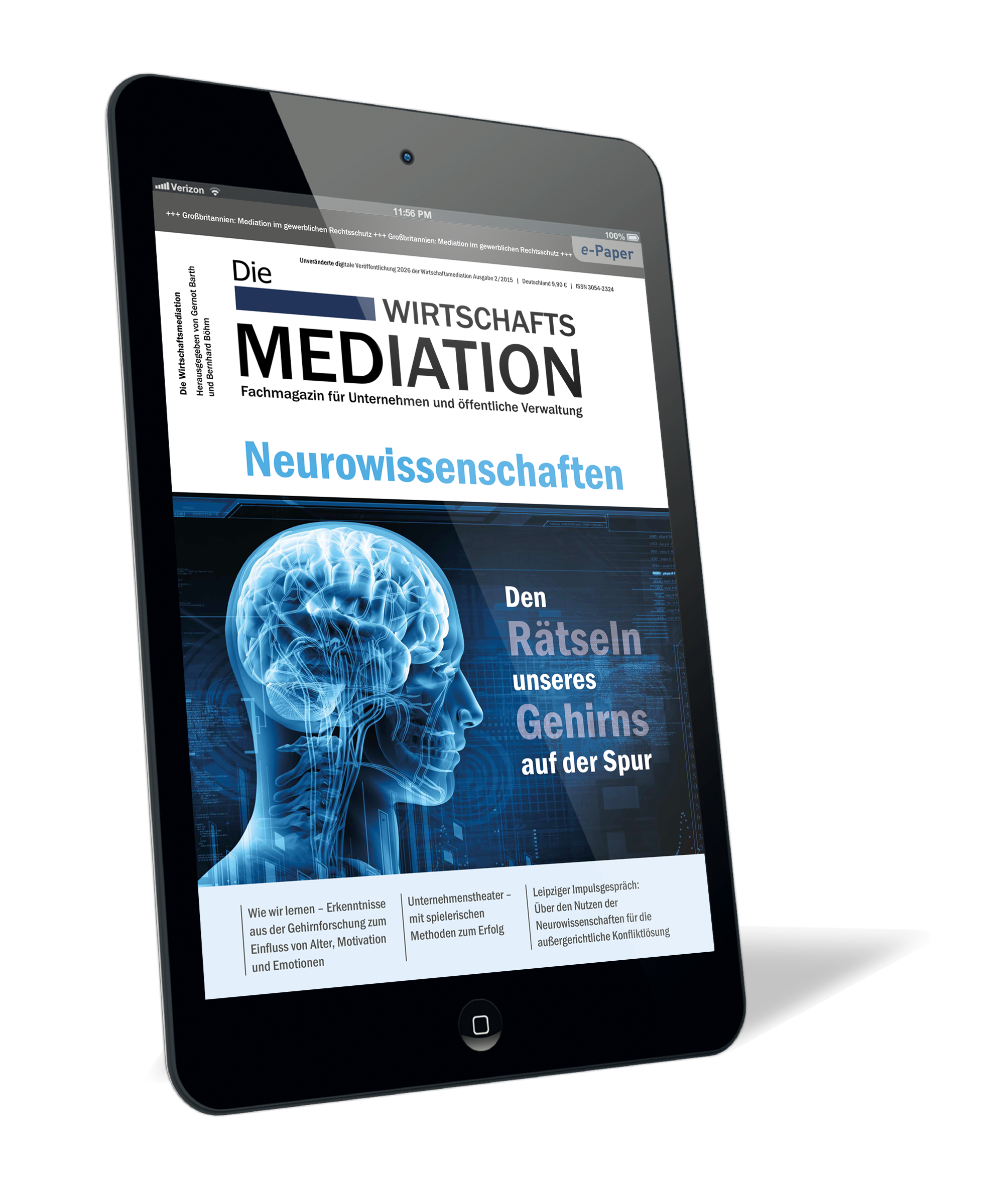 Die Wirtschaftsmediation (Ausgabe 2015/02) (E-Paper)