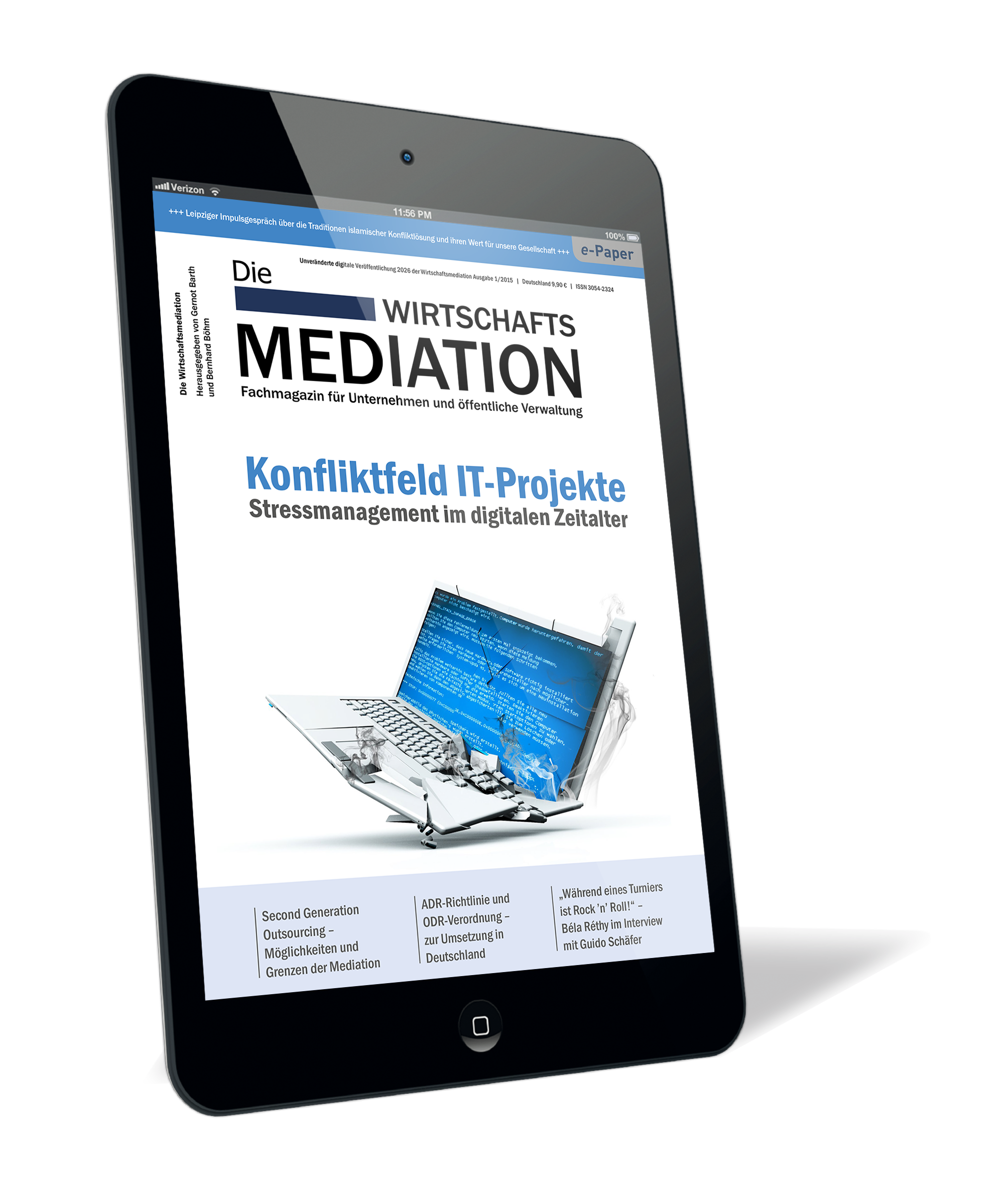 Die Wirtschaftsmediation (Ausgabe 2015/01) (E-Paper)