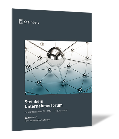Buchcover von 'Steinbeis Unternehmerforum 2013' von Steinbeis-Stiftung (Hrsg.), mit einer Art Kugelnetz als Hauptmotiv.