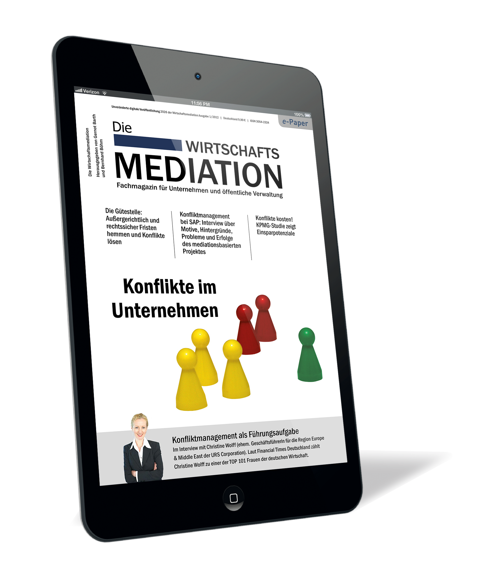 Die Wirtschaftsmediation (Ausgabe 2012/01) (E-Paper)