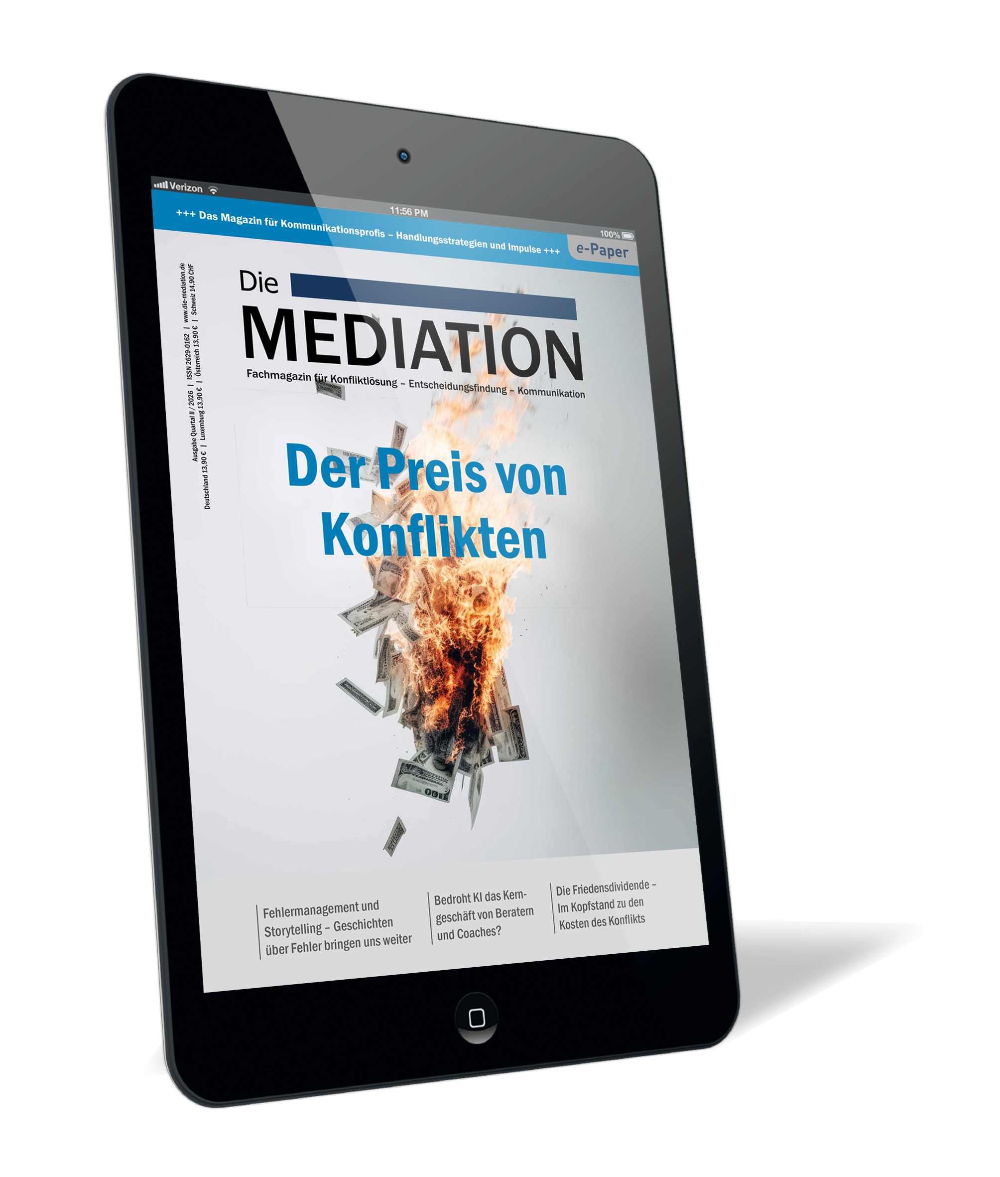 Coverbild "Die Mediation (Ausgabe 2026/02) (E-Paper)"