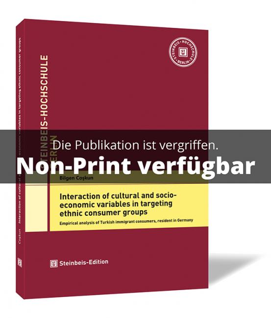 Interaction of cultural and socioeconomic variables in targeting ethnic consumer groups 