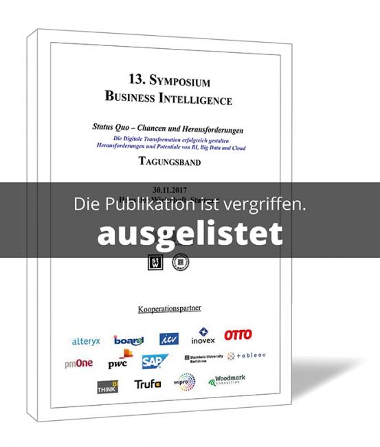 13. Symposium Business Intelligence 