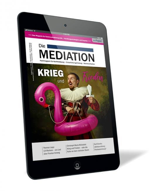 Die Mediation - Ausgabe Quartal I / 2020 