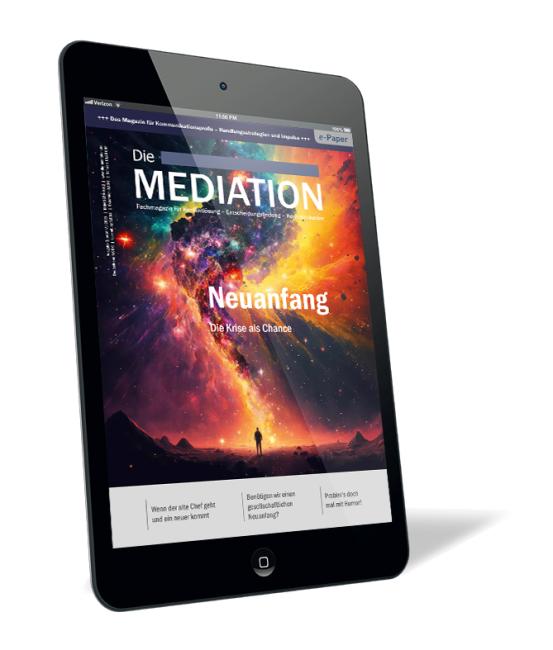 Die Mediation - Ausgabe Quartal IV / 2023 