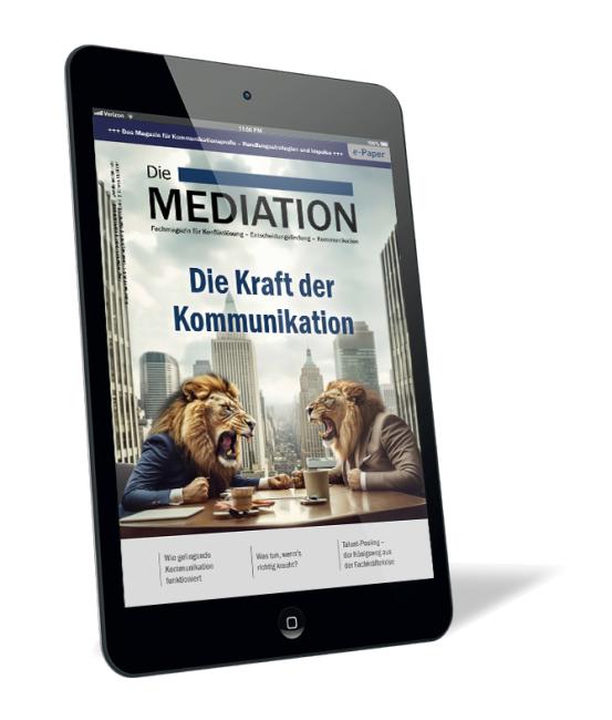 Die Mediation - Ausgabe Quartal I / 2024 