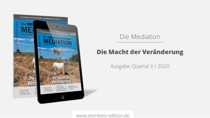 Die Mediation 1/2020 – Die Macht der Veränderung