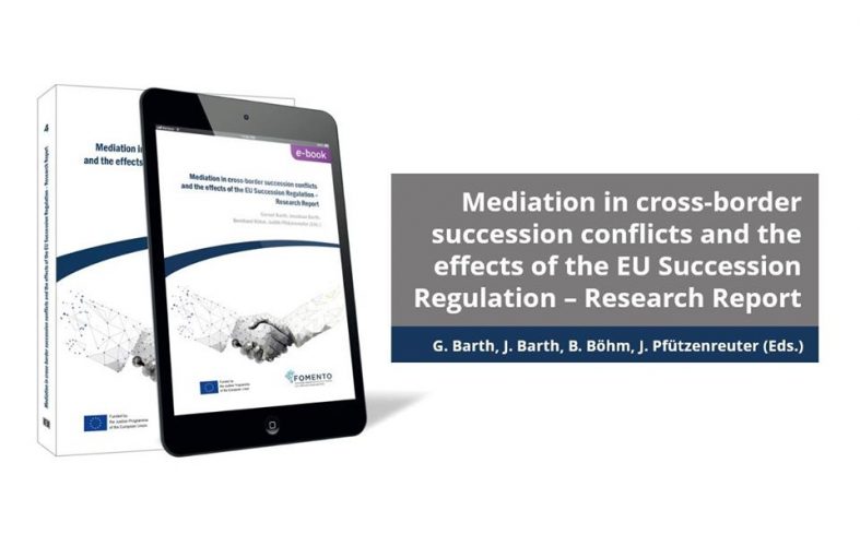 Mediation in cross-border succession conflicts