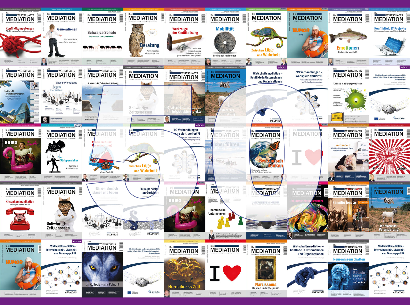 Über 50 gemeinsame Publikationen – Die Mediation