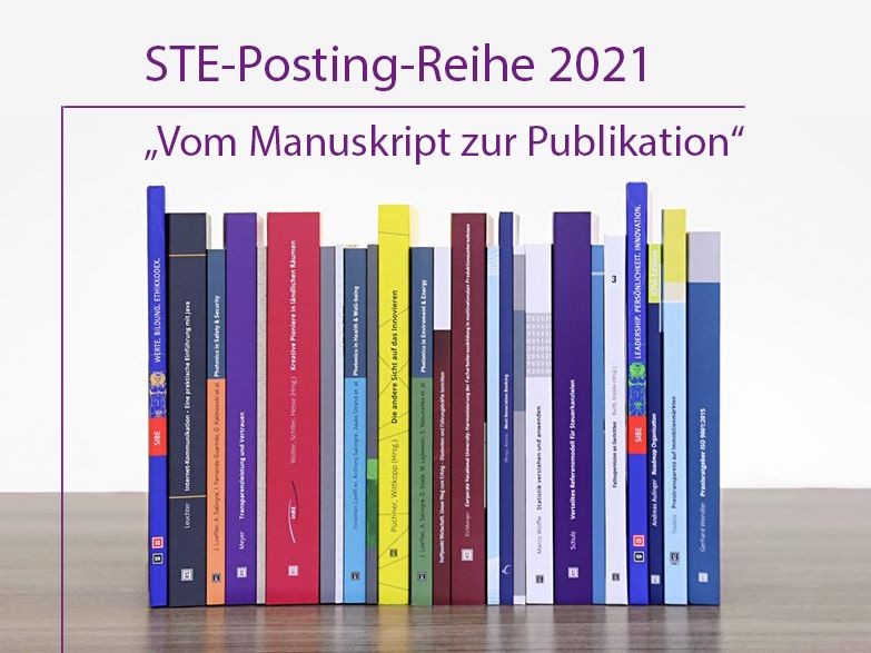 STE-Posting-Reihe: Vom Manuskript zur Publikation