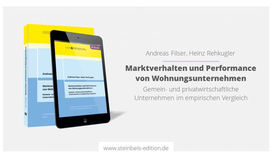 Band 8 “Immobilienwirtschaftliche Schriftenreihe von CRES und DIA”